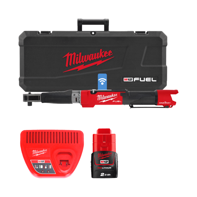 Ключ динамометрический электронный 1/2'' (16.9 - 203.4 Нм) MILWAUKEE M12 ONEFTR12-201C FUEL 