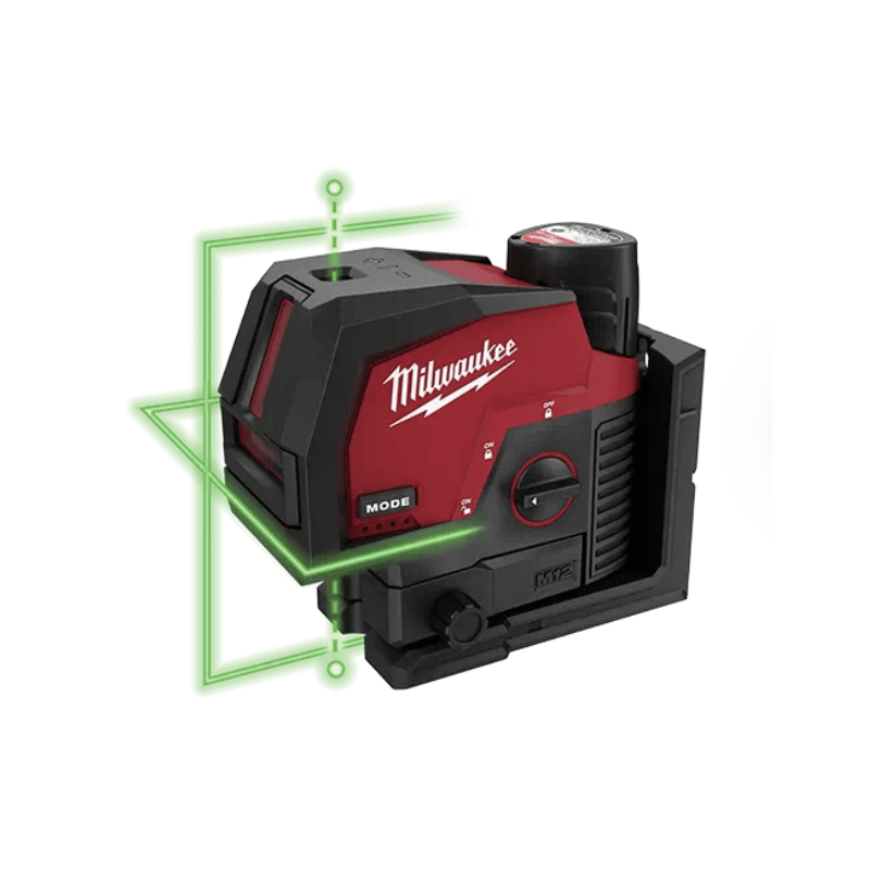 Линейно-точечный лазерный нивелир Milwaukee M12 3PL-0C 4933478100 с зелёным лучом MILWAUKEE 