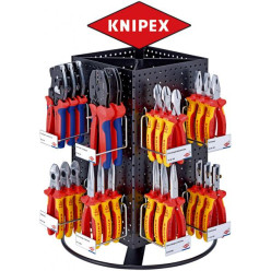 Стенд торговый вращающиеся пустой (с ромбом Knipex)