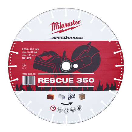 Алмазный диск SPEEDCROSS RESCUE 350 350MM DIAMOND BLADE