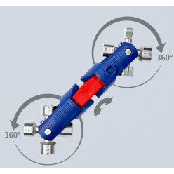 Універсальний ключ KNIPEX JointKey Quadro 00 11 06 V04