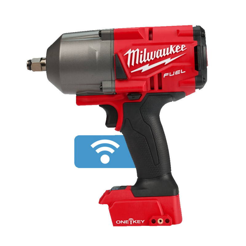 Гайковерт высокомоментный MILWAUKEE 1/2" (1898 Нм) M18 ONEFHIWF12-0 ONE-KEY (каркас)