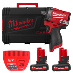 Гайковерт высокомоментный MILWAUKEE 1/2" (746 Нм) M12 FCIWF12G3-502X (2акб+ЗУ+кейс) 