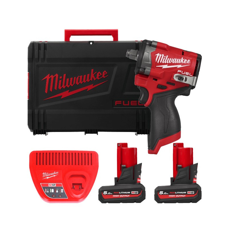 Гайковерт высокомоментный MILWAUKEE 1/2" (746 Нм) M12 FCIWF12G3-502X (2акб+ЗУ+кейс) 