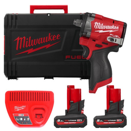 Гайковерт высокомоментный MILWAUKEE 1/2" (746 Нм) M12 FCIWF12G3-502X (2акб+ЗУ+кейс) 