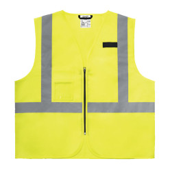 Жилет сигнальний Hi-Viz MILWAUKEE, желтый, (S/M)