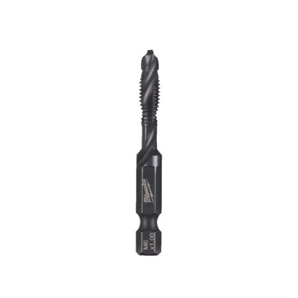 Сверло 1/4 Hex комбинированное 3-в-1 HSS-G MILWAUKEE, M6x57мм