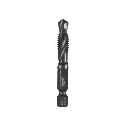 Сверло 1/4 Hex комбинированное 3-в-1 HSS-G MILWAUKEE, M8x57мм