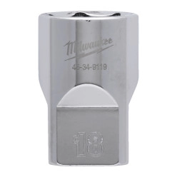 Головка торцевая хромированная ½” 6гр. MILWAUKEE, 18мм