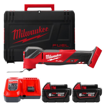 Инструмент многофункциональный аккумуляторный бесщёточный MILWAUKEE M18 FMT-502X (ЗУ+2ак.Х5А+HDкейс)