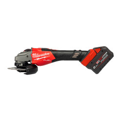 Шлифмашина угловая аккумуляторная MILWAUKEE, M18 FHSAG125XB2-802X, Ø125мм (ЗП, 2 аккум.Х8Аг, HDкейс)