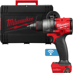 Дрель-шуруповёрт аккумуляторная бесщёточная ударная MILWAUKEE M18 ONEPD3-0X (158Нм) (каркас+HDкейс) 