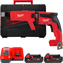 Шуруповерт для гипсокартона MILWAUKEE M18 FSGC-202X (13Нм) (ЗУ+2акк.Х2Ач+HDкейс) 