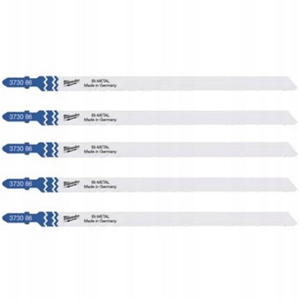 Полотна для лобзика T718AF Bi-Metal 155мм (5 шт) MILWAUKEE