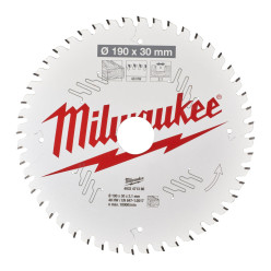 Диск пильный по дереву PFTE THIN KERF MILWAUKEE, Ø190х30х2,1мм, 48 зуб.