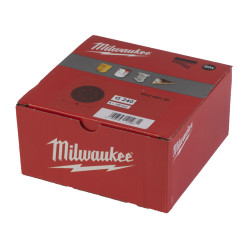 Шлифовальный круг MILWAUKEE Ø125/8 HL, зерно 240, (50шт)