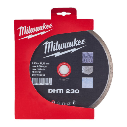 Диск алмазный MILWAUKEE DHTi 230, Ø230мм (керамическая плитка)