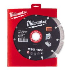 Диск алмазный MILWAUKEE DSU 150, Ø150мм (для штроборезов)