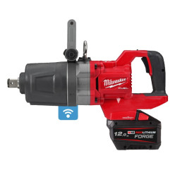 Гайковерт аккумуляторный бесщеточный MILWAUKEE 1'' (2711Нм) M18 ONEFHIWF1DS-121C, (ЗУ+1ак.) FORGE™ 