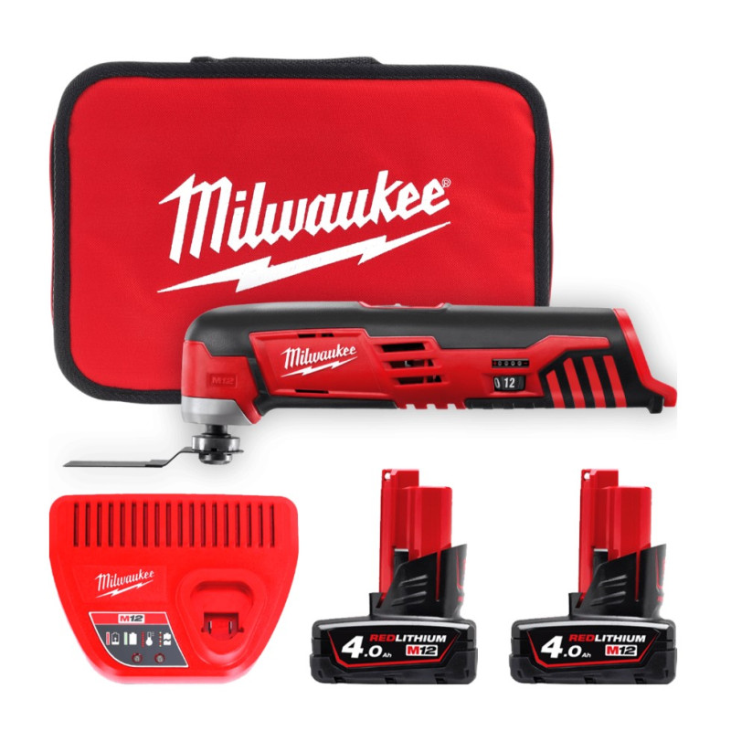 Инструмент многофункциональный аккумуляторный MILWAUKEE M12 MT-402B (ЗУ+2ак.Х4Ач+сумка) 