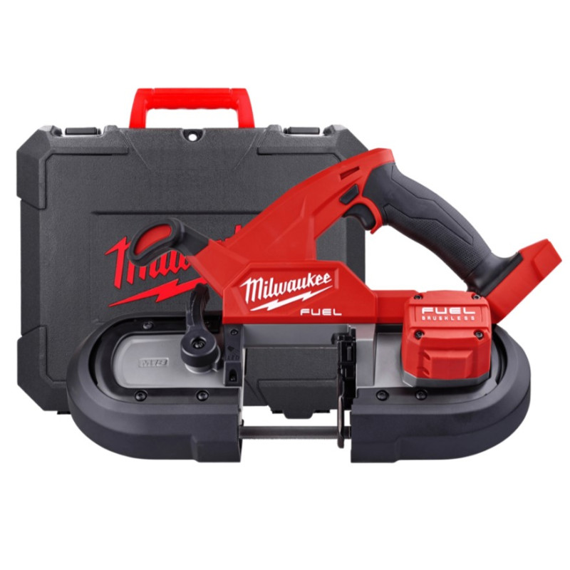 Пила ленточная аккумуляторная бесщёточная MILWAUKEE M18 FBS85-0C (каркас+кейс)