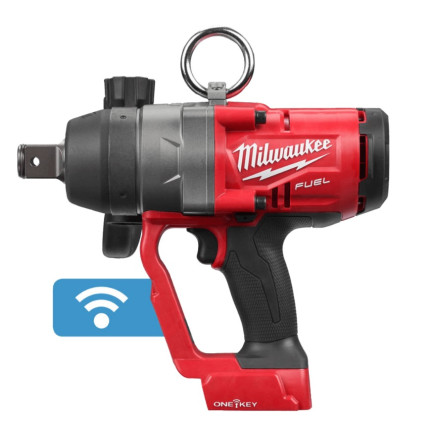 Гайковерт аккумуляторный бесщеточный MILWAUKEE 1'' (2400Нм) M18 ONEFHIWF1-0, с кольцом (каркас)