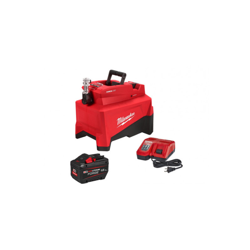 Насос вспомогательный аккумуляторный гидравлический MILWAUKEE M18 HUP700-121 (ЗУ+1Х12Ач) FORGE™