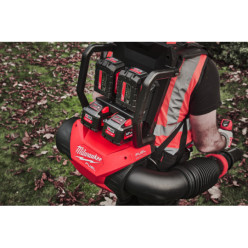 Воздуходувка ранцевая аккумуляторная MILWAUKEE M18 F2BPB-124 (2Х18В) FORGE™ (ЗУ+4акк.Х12Ач)