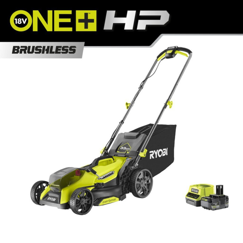 Газонокосилка аккумуляторная бесщёточная RYOBI RY18LMX33A-150