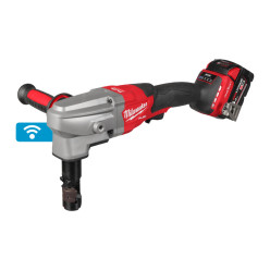 Ножницы по металлу аккумуляторные бесщёточный MILWAUKEE, M18 FNB35-502X (3,5мм) (ЗУ+2ак.Х5Ач+HDкейс)