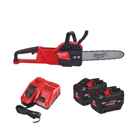 Пила цепная аккумуляторная бесщёточная MILWAUKEE M18 FCHSC-122 (шина 30см) (ЗУ+2акк.Х12Ач) FORGE™