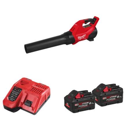 Воздуходувка аккумуляторная бесщёточная MILWAUKEE M18 FBLG3-802 (ЗУ+2ак.Х8Аг) FORGE™