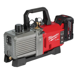 Насос вакуумний акумуляторний бесщёточный MILWAUKEE, M18 FVP5-801 (ЗУ+1Х 8Ач+адаптор) FORGE™