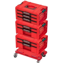 Набор ящиков QBRICK SYSTEM PRO RED Drawer Workshop SET 3 RUHD 2.0 RED (5901238258353)