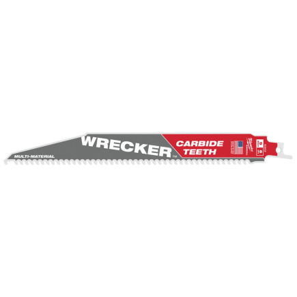 Полотно для сабельных пил WRECKER CARBIDE MILWAUKEE, 230х4,2мм, (мультиматериал)