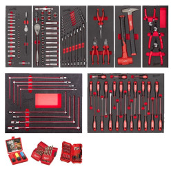 Набор инструментов для тележки 172 пр.(Ложементы) Automotive MILWAUKEE