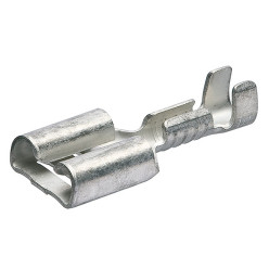 Гильзы флажковые без изоляции 4,8х0,8мм KNIPEX 97 99 060, (1,5-2,5мм²) (100шт)