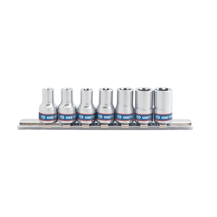 Набор головок 3/8" DR. TORX Plus Sockets EP10~EP20, 7 шт Набор головок 3/8" DR. TORX Plus Sockets EP10~EP20, 7 шт