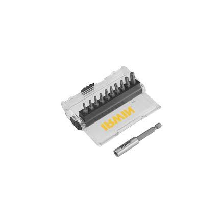 Набор 25 мм бит 10 штук: T10 / T15 (×2) / T20 (×2) / T25 (×2) / T30 / T40, магнитный держатль для би Набор 25 мм бит 10 штук: T10 / T15 (×2) / T20 (×2) / T25 (×2) / T30 / T40, магнитный держатль для би