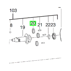 Шестерня приводу для M18ONEFHIWF1 | 4931465316