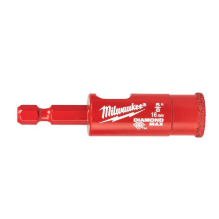 Коронка алмазная Diamond Plus MILWAUKEE, Ø16,0мм (1/4 Hex) (с водой) Коронка алмазная Diamond Plus MILWAUKEE, Ø16,0мм (1/4 Hex) (с водой)
