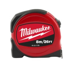 Рулетка SLIMLINE MILWAUKEE, 8м/26фт (25мм)