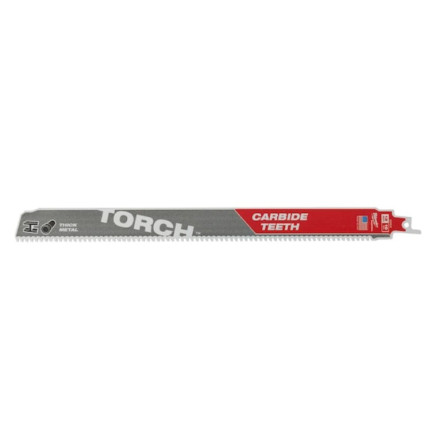 Полотно для сабельных пил TORCH CARBIDE MILWAUKEE, 300х2,5мм, (5шт), (металл)