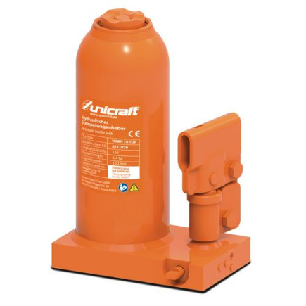 Домкрат бутылочный 10 Тонн (219-444мм) UNICRAFT