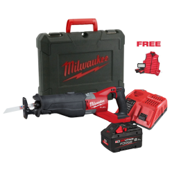 Пила сабельная аккумуляторная бесщёточная MILWAUKEE M18 FSXMC-801C (ЗУ+1акк.Х8Ач+кейс) FORGE+ALIS-0 