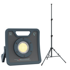 Прожектор переносной 12 000 lumen NOVA 12 + TRIPOD 3M for Life SCANGRIP (с Bluetooth управлением)