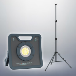 Прожектор переносной 6000 lumen NOVA 6 + TRIPOD 3M  for Life SCANGRIP