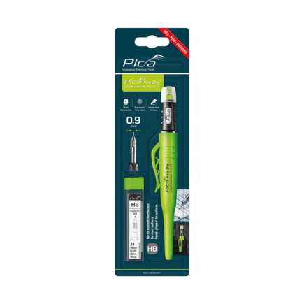Карандаш механический PICA 7070 Fine Dry Long Life + стержни 0.9мм HB,70703 Карандаш механический PICA 7070 Fine Dry Long Life + стержни 0.9мм HB,70703