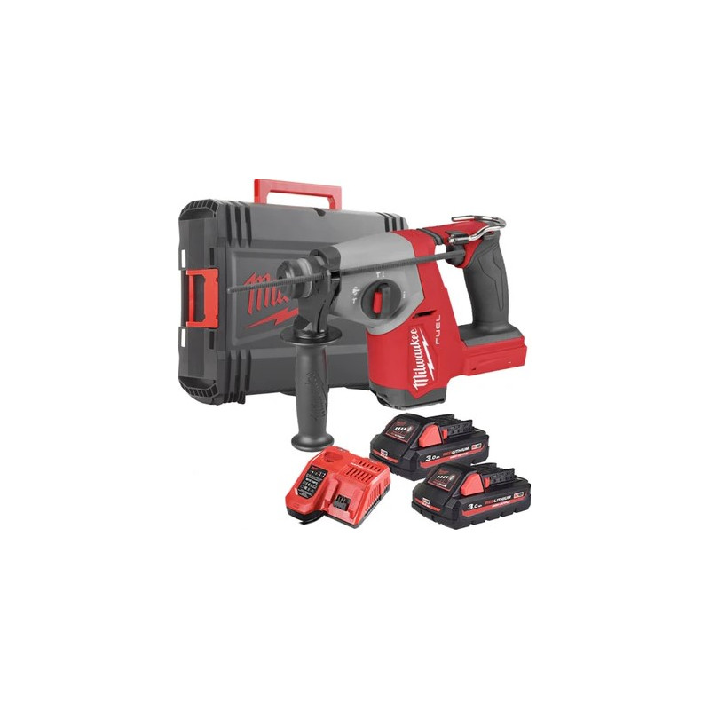 Перфоратор аккумуляторный бесщёточный SDS-PLUS MILWAUKEE M18 FHAC16-302X (1,7Дж)(ЗУ+2ак.Х3Ач+HDкейс)
