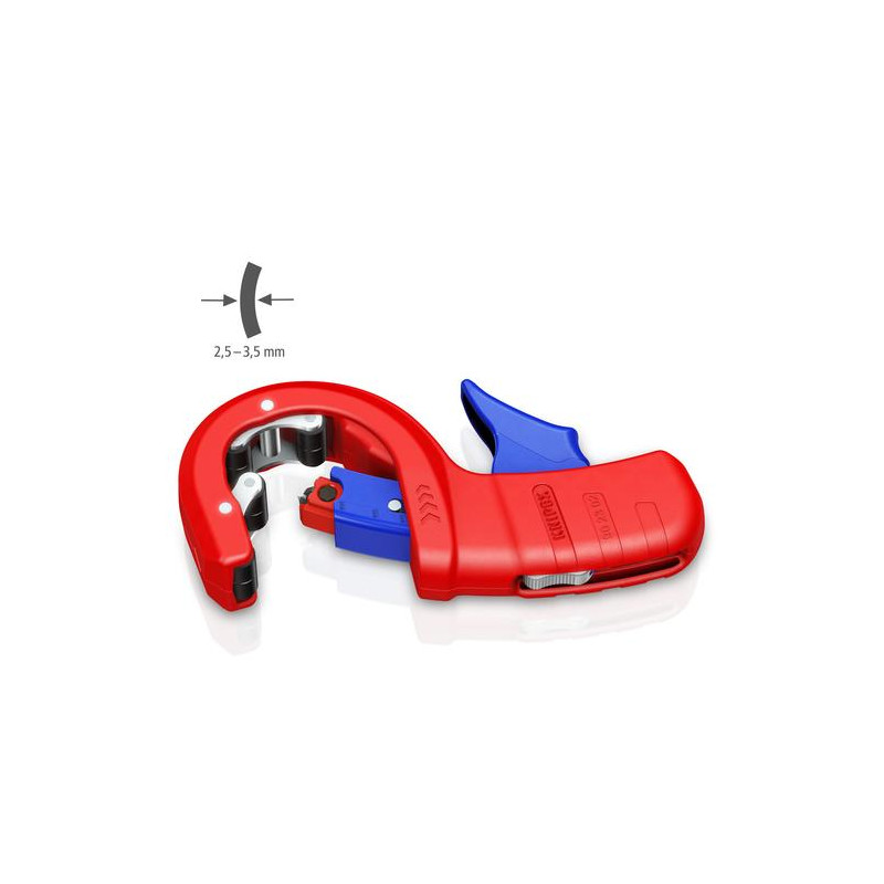 Труборез для пластиковых труб до 50мм (PVC, PP, PE) KNIPEX DPT50